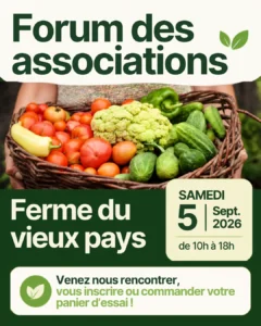 affiche forum des associations 2026