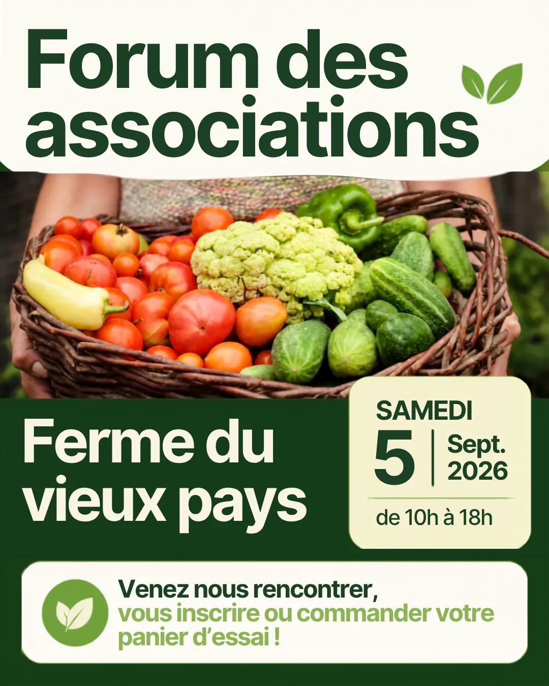 affiche forum des associations 2026